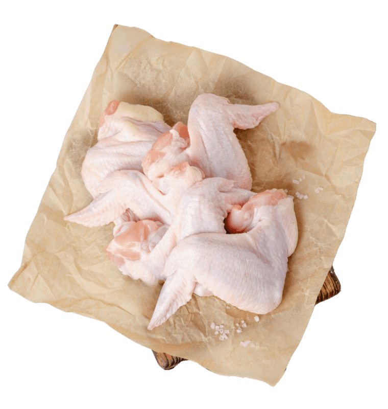 Ailes de poulet de grain Cantons