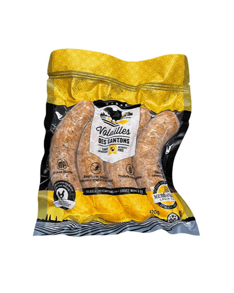Saucisse Poulet Tomates Basilic