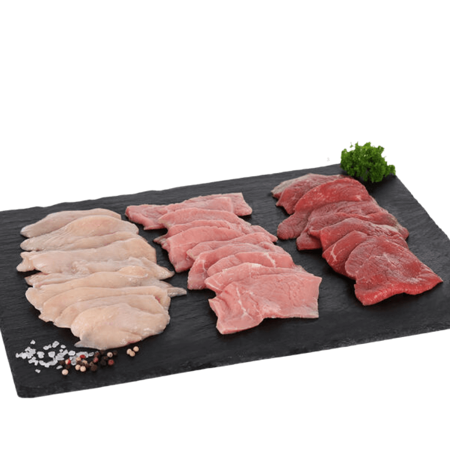 Fondue Combo (Porc, Boeuf, Poulet)