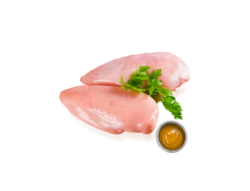 Poitrine De Poulet Miel Et Ail