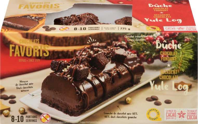 Bûche Chocolat Fondant