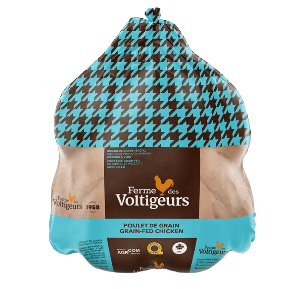 Poulet de grain 1.8 kg Voltigeurs