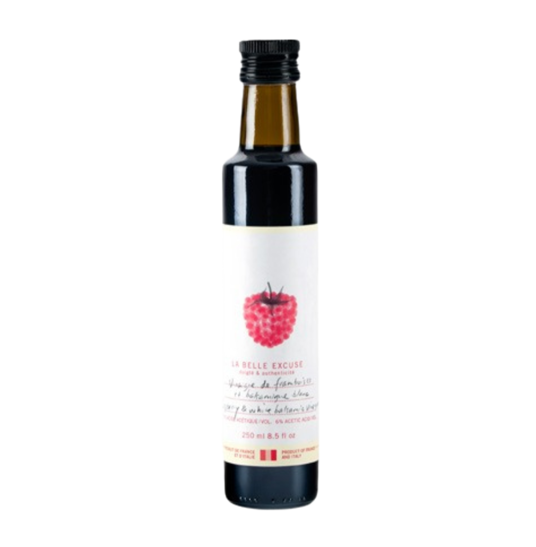 Vinaigre de framboise et Balsamique blanc
