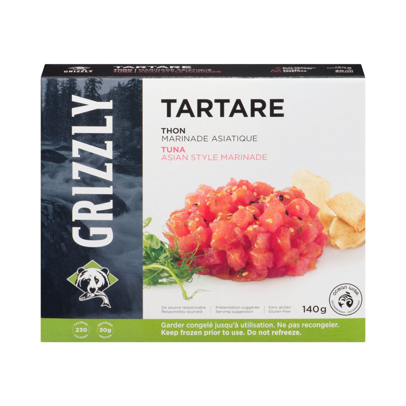 Tartare Thon avec Marinade Asiatique