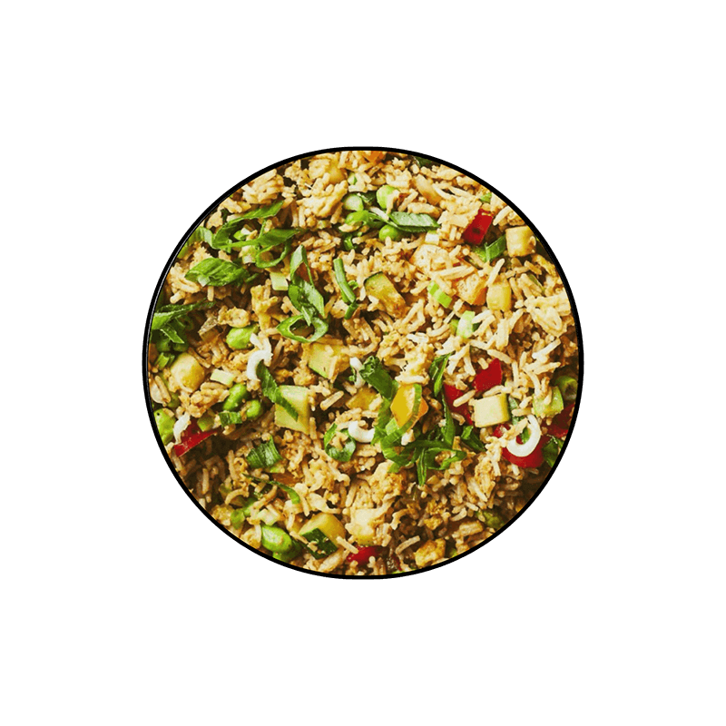 Riz frit au Tofu