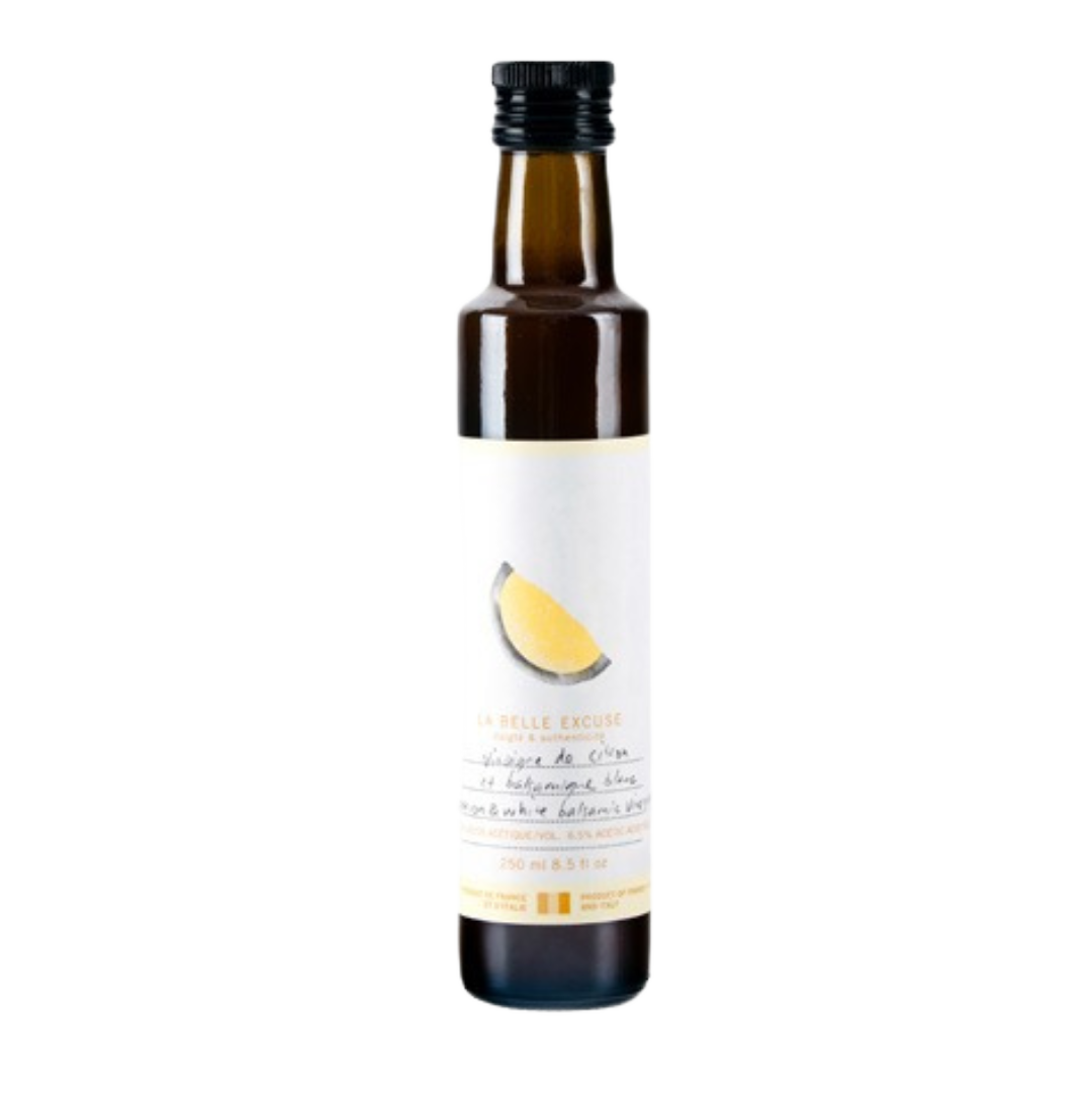 Vinaigre de citron et balsamique blanc